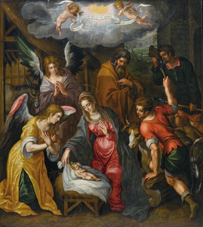 Die Geburt Christi von Hendrick de Clerck